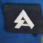 Waffen SS 18th Panzer Grenadier Horst Wessel Collar tab