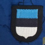 Estonia SS Estnische Nr 1 3rd pattern Sleeve Shield