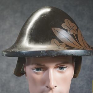 Japanese Late Edo Period Jingasa Helmet