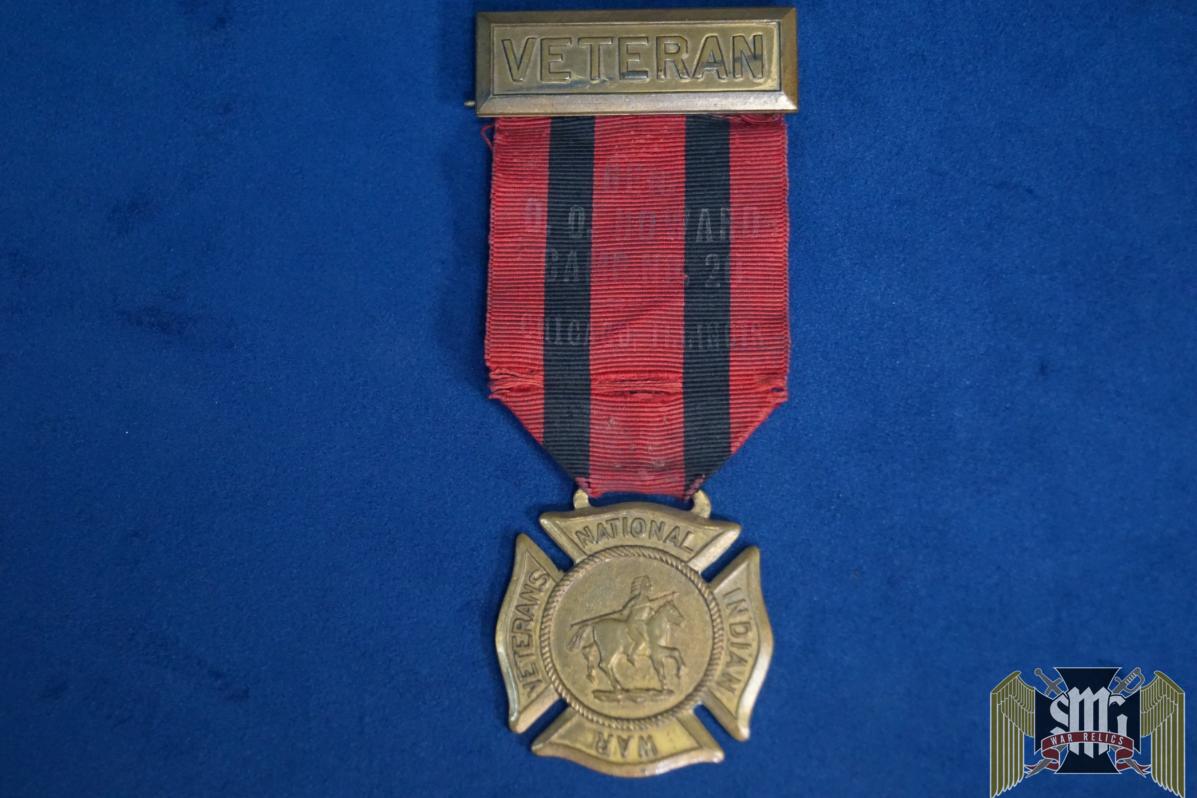 US Indian War Veteran medal Chicago ILLinois