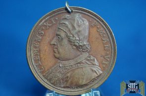 Pope CLEMENS XI BRONZE MEDAL
