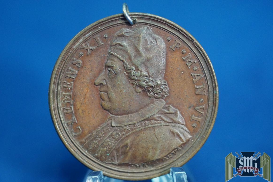 Pope CLEMENS XI BRONZE MEDAL