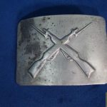 Soviet Buckle 1961 Para Military Security