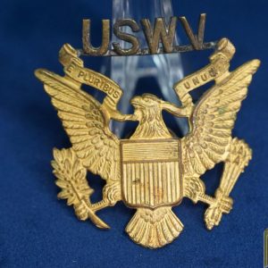 USWV (Spanish War Vet) Cap badge