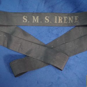 German Imperial Navy S.M.S. IRENE Ribbon Tally