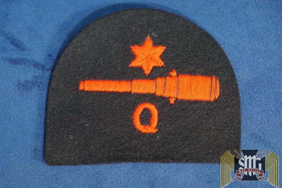 British Navy Second class gunners patch