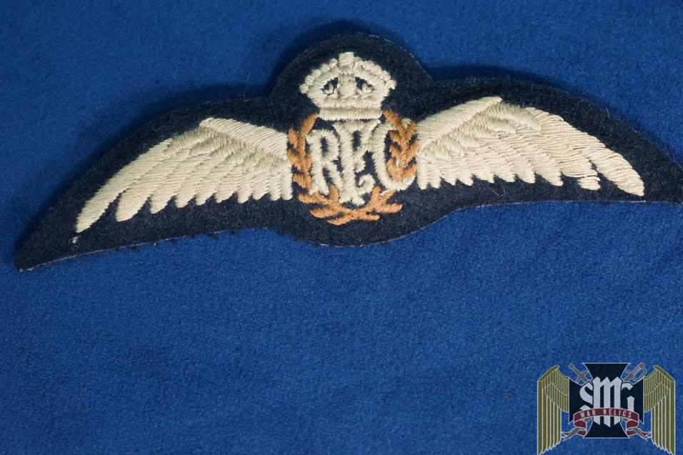 Padded British Royal Flying Corps wings