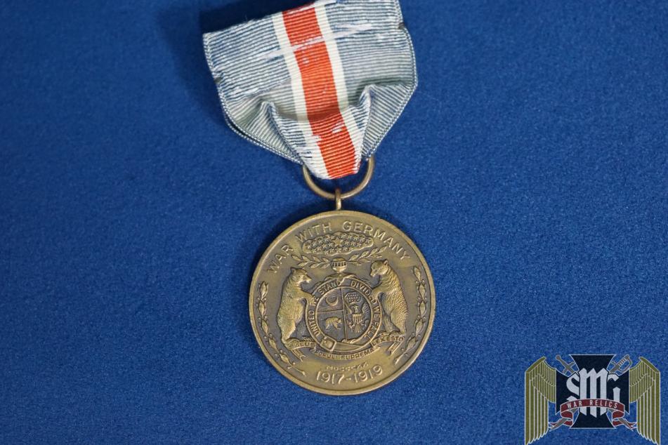 State of Missouri War with Germany 1917-1919 Service Medal