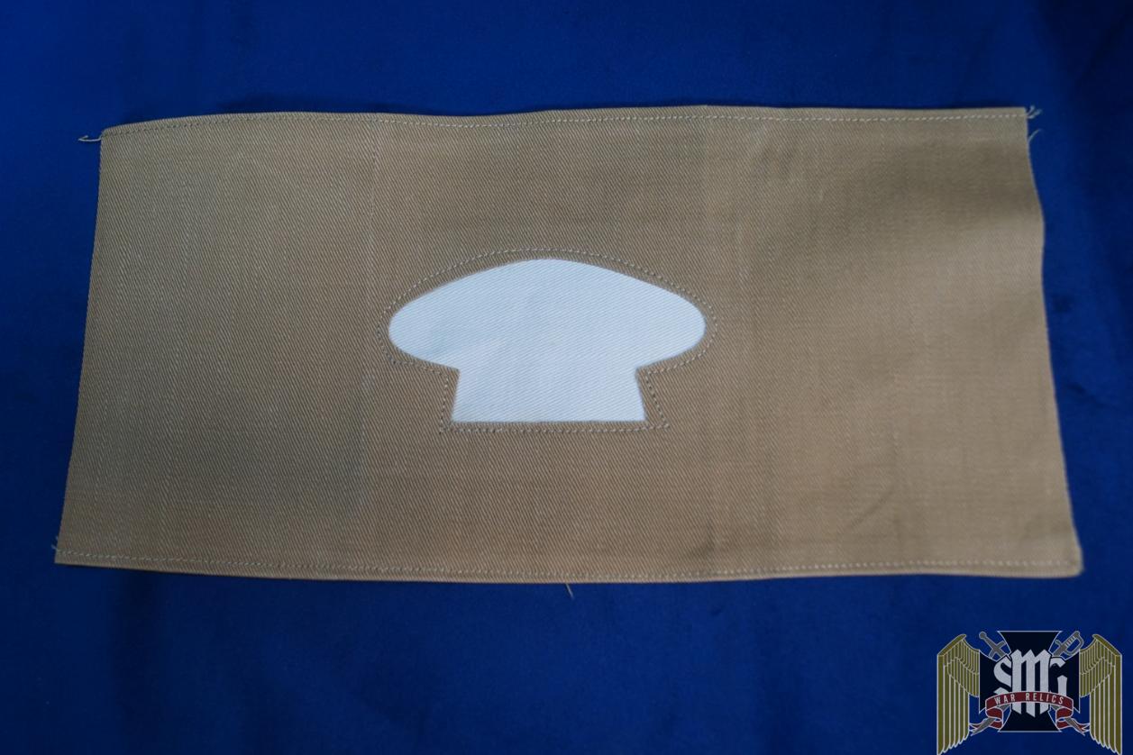 US Infantry Cook Brassard Insignia 1898-1902 for Tropical