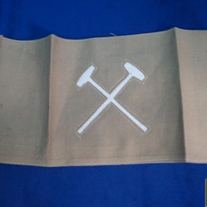 1908 US Army Mechanic / Artificer Brassard/insignia