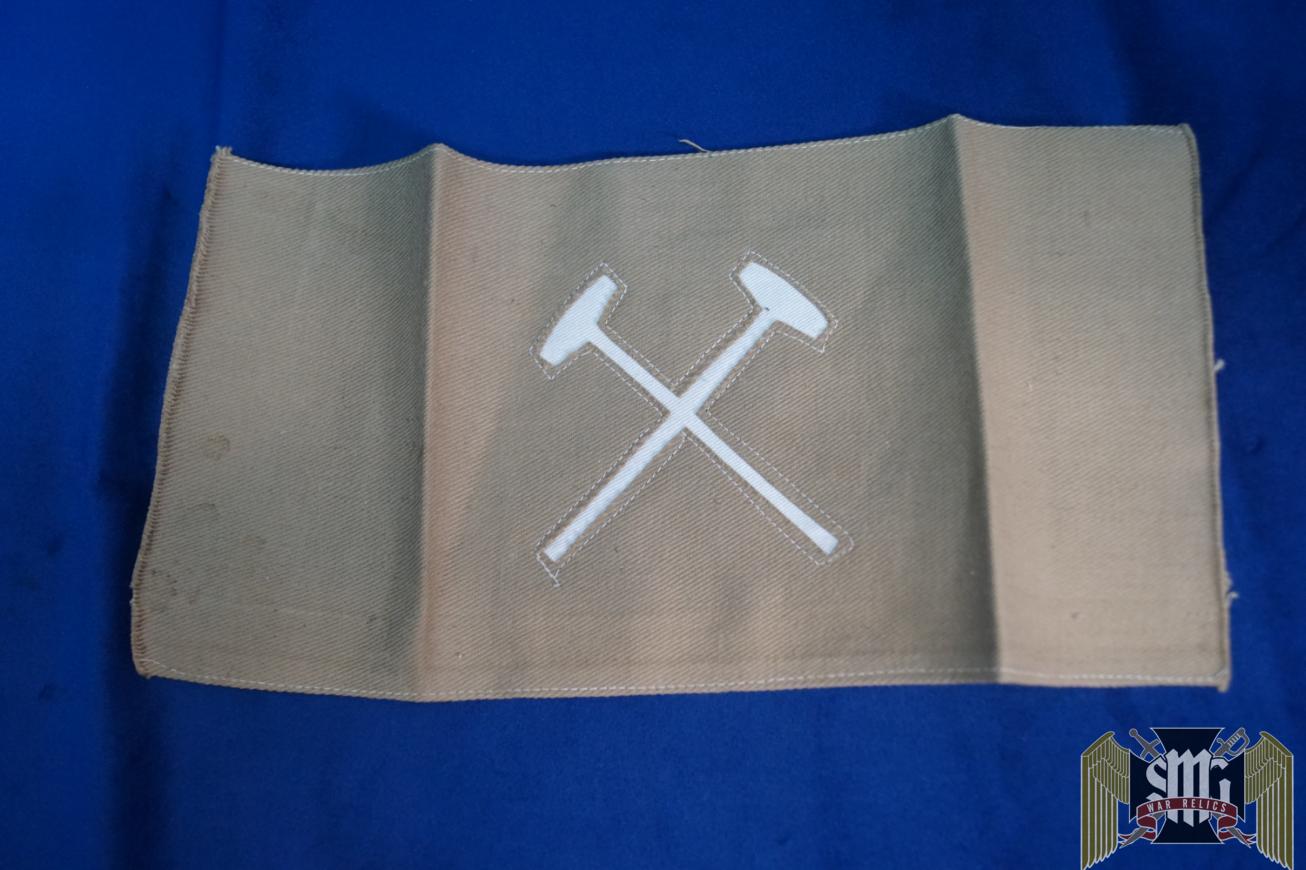 1908 US Army Mechanic / Artificer Brassard/insignia