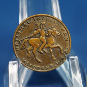 Indian War Veterans button