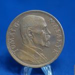 1935 Thomas Masaryk Czechoslovakia Commemorative Medal