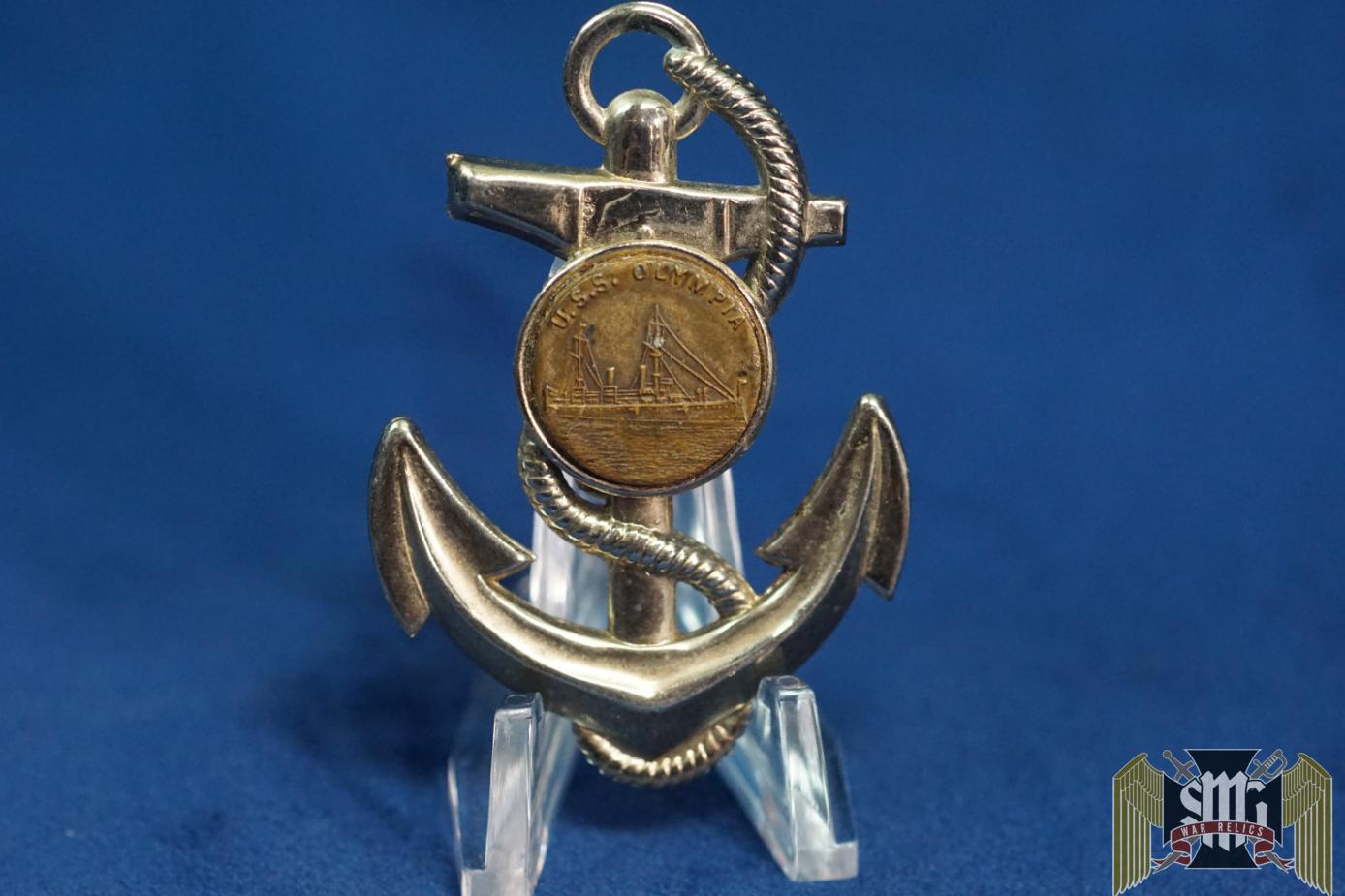 USS Olympia Souvenir badge