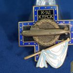 Russian Navy Commemorative Badge Nuclear Submarine K-141 Kursk