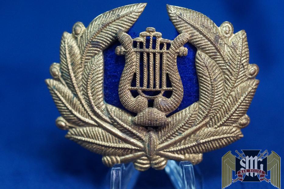 US M1897 Musician cap badge