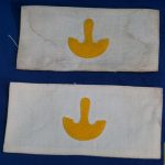 Spanish American Was Saddler Insignia pair