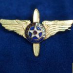 WWII US Army Air Corps Sweetheart Pin