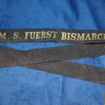 Imperial German Fürst Bismarck Cap Tally Ribbon