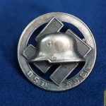 Stahlhelm N.S.D. F.B.St. Member pin