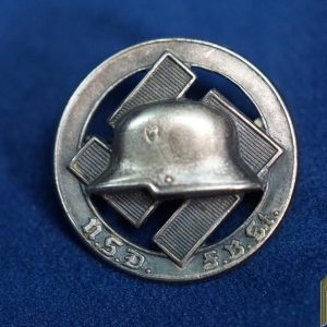 Stahlhelm N.S.D. F.B.St. Member pin