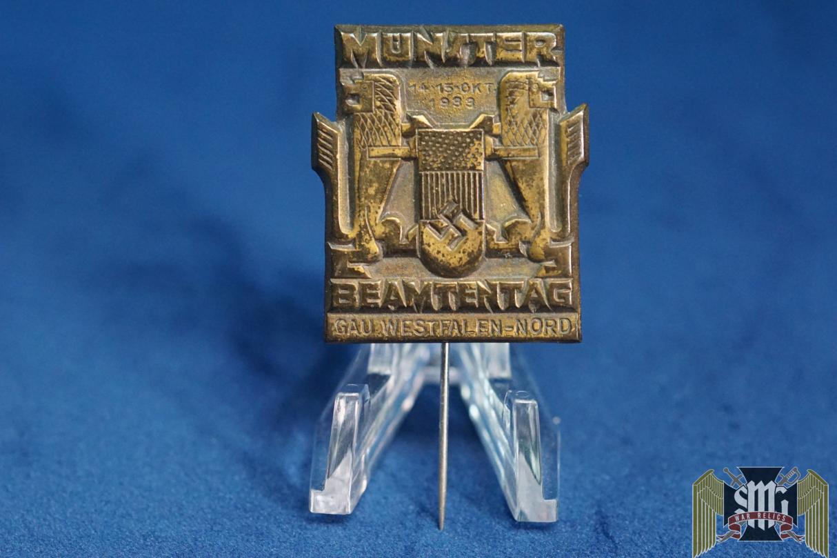 District Westfalen/Münster (Polizei-) Beamtentag Badge tinnie