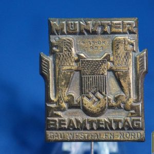 District Westfalen/Münster (Polizei-) Beamtentag Badge tinnie