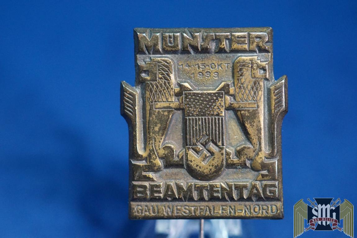 District Westfalen/Münster (Polizei-) Beamtentag Badge tinnie
