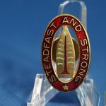 U.S. Army DI Pin: V Corps Artillery Screw back