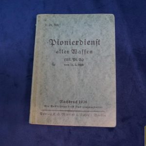 Pioniere Handbook 1936