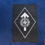 HJ PROFICIENCY BADGE – FUER LEISTUNGEN IN DER H.J. CLOTH VERSION ON BLACK, BLACK CLASS (silver)