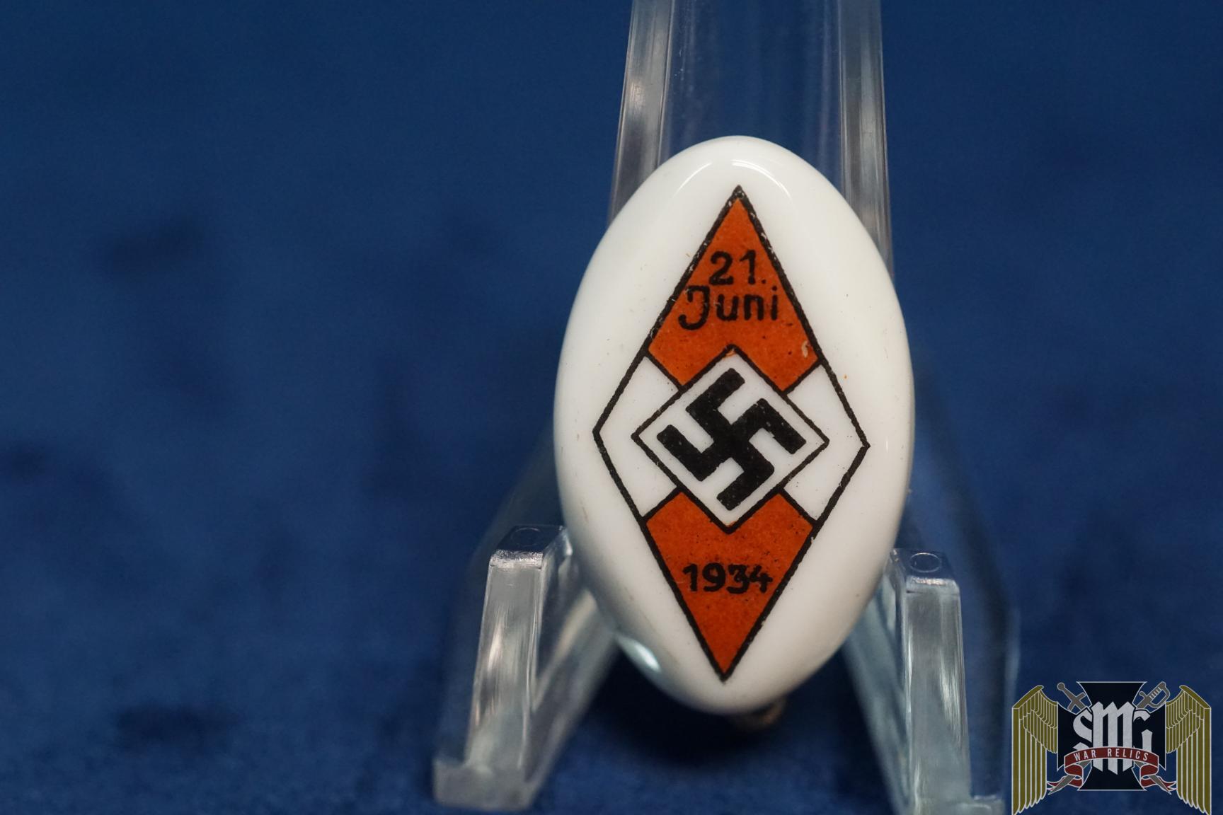 HJ meeting pin 1934