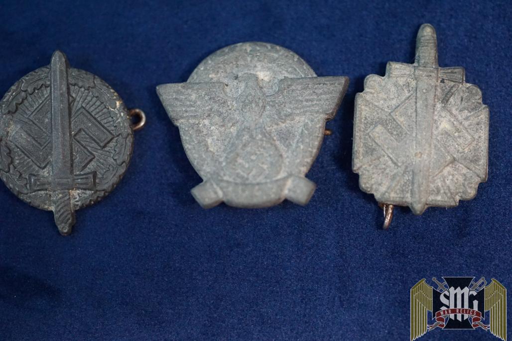 Police Donation Badge set 3 pc