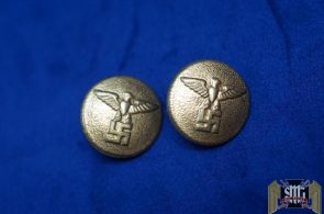 NSDAP uniform button in gold 20mm by m5/236/14
