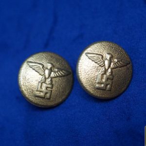 NSDAP uniform button in gold 20mm by m5/236/14