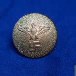 NSDAP uniform button in gold 20mm by Assmann