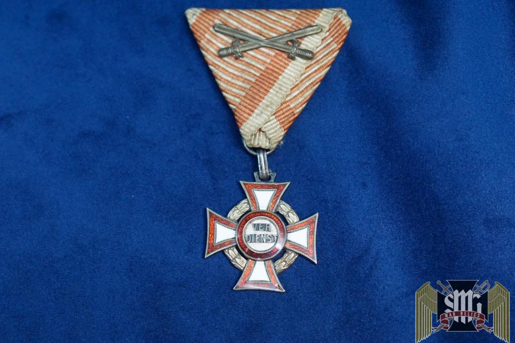Austro-Hungarian Military Merit Cross Third Class Damaged