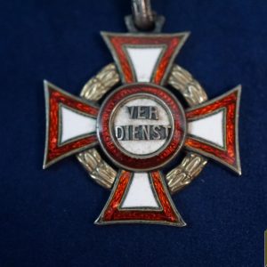 Austro-Hungarian Military Merit Cross Third Class Damaged