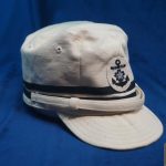 Japanese Navy IJN Field Cap For Officer Nakata stamped