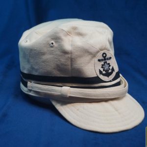 Japanese Navy IJN Field Cap For Officer Nakata stamped