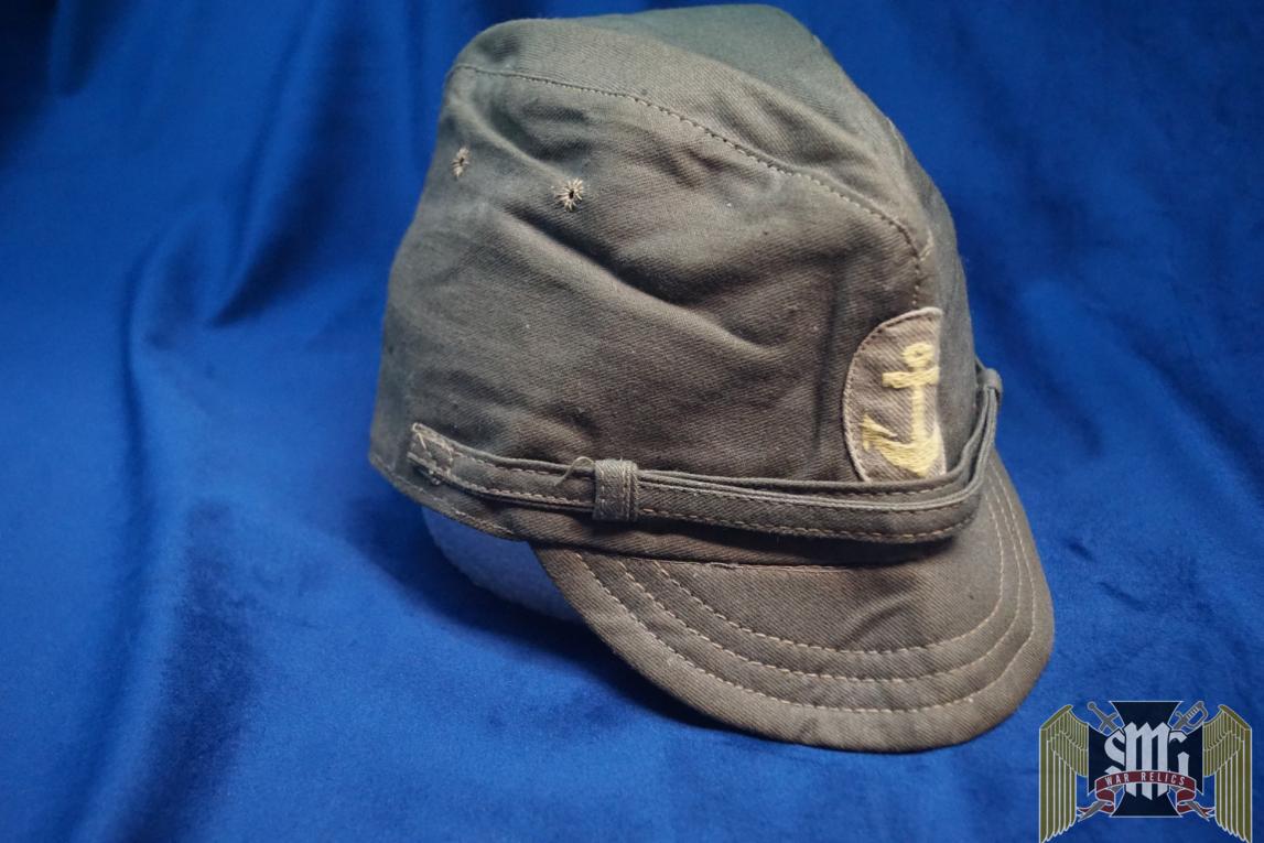 Japanese Navy IJN Field Cap stamped