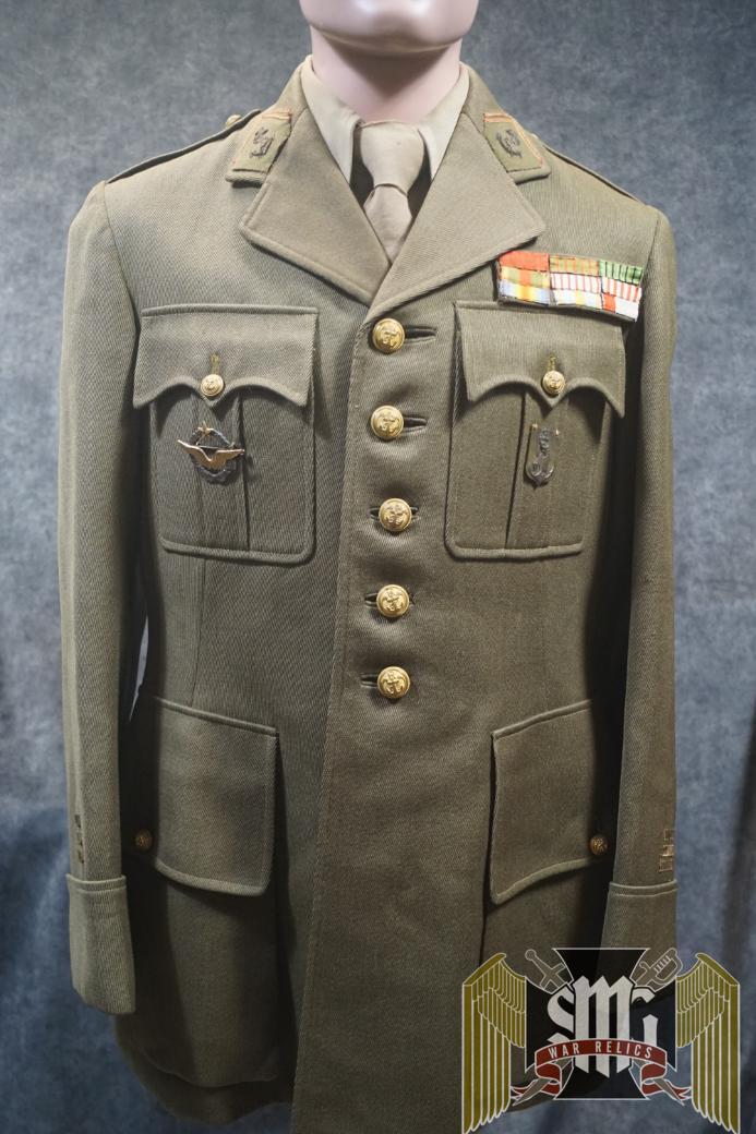 WW2 French Officer's tunic with WW1 insignia