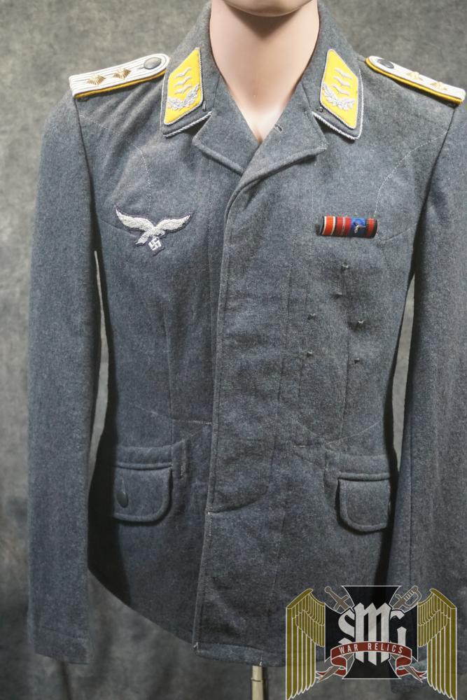 WW2 Luftwaffe Hauptmann Flieger blouse w/loops