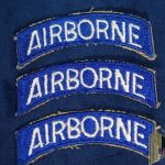 US ww2 era Airborne Tab