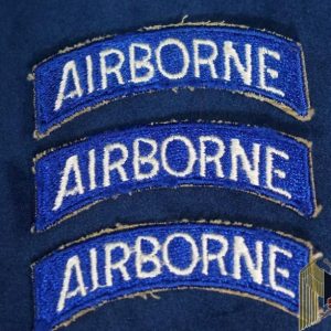 US ww2 era Airborne Tab