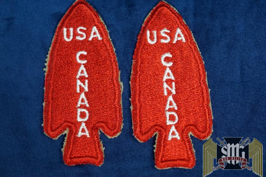 WW2 USA Canada First Special Service Forces Flash The Devil's Brigade