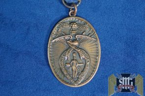 St.De Novo Juven Old Guard Tutem Agimus 89 L.G. 1826 Medal Pendant