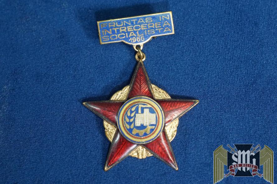 SMGP-1528 Romania Fruntas in Intrecera Medal