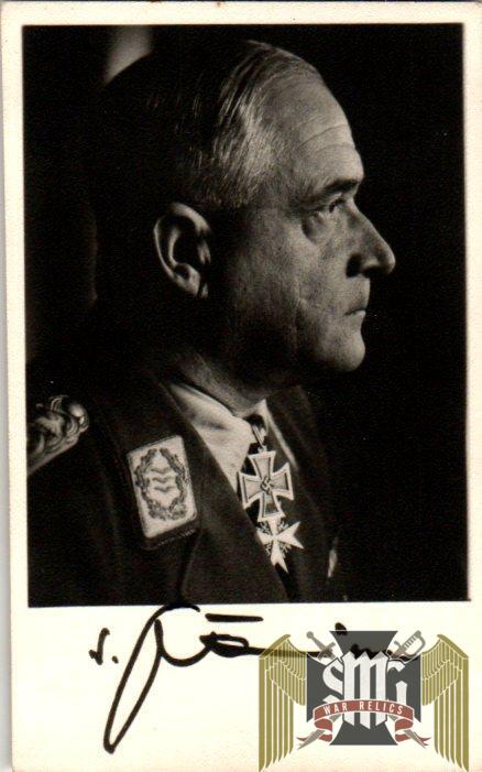 Luftwaffe Feldmarschall Greim signature