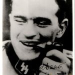 Gerhard Bremer SS-Sturmbannführer signature